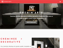 Tablet Screenshot of cheminarte.com